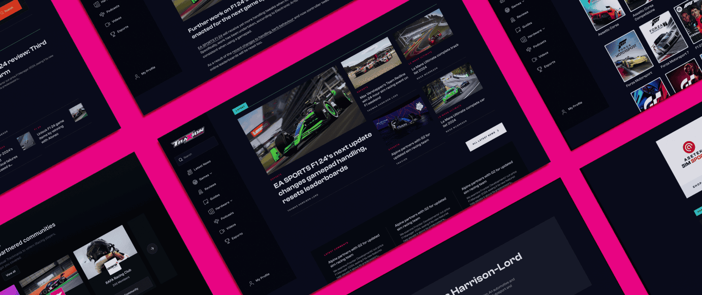 Traxion GG Full Website Design on WordPress